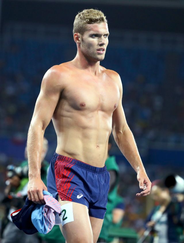 2016 Rio Olympics - Athletics - Final - Men's Decathlon 1500m - Olympic Stadium - Rio de Janeiro, Brazil - 18/08/2016. Kevin Mayer (FRA) of France is seen after his race. REUTERS/Lucy Nicholson FOR EDITORIAL USE ONLY. NOT FOR SALE FOR MARKETING OR ADVERTISING CAMPAIGNS.