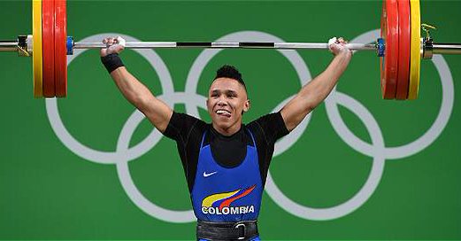 Colombiano Mosquera, bronce en halterofilia tras dopaje de kirguiso Artykov