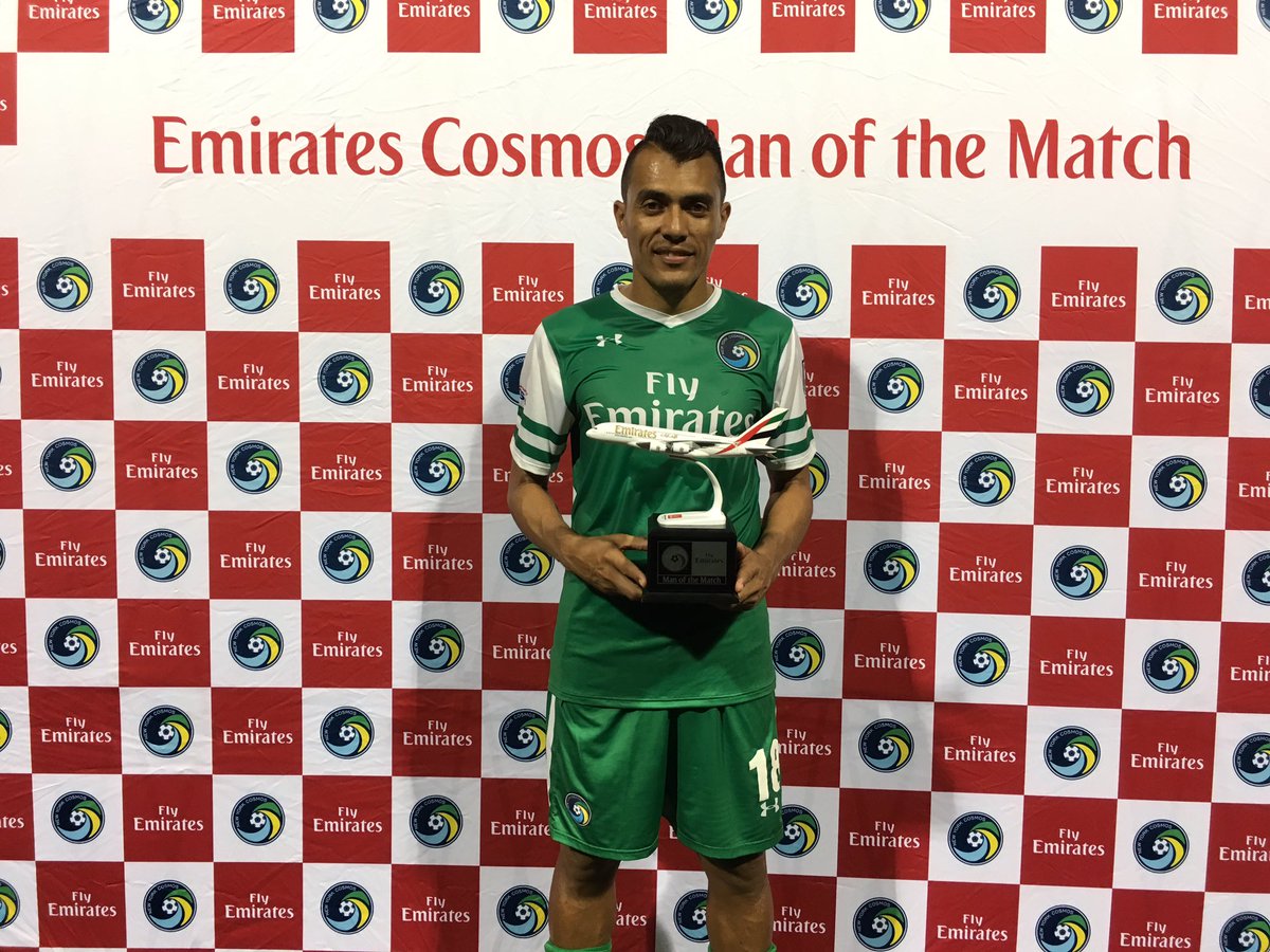 Juan Arango marcó doblete en goleada del Cosmos (Foto y Video)