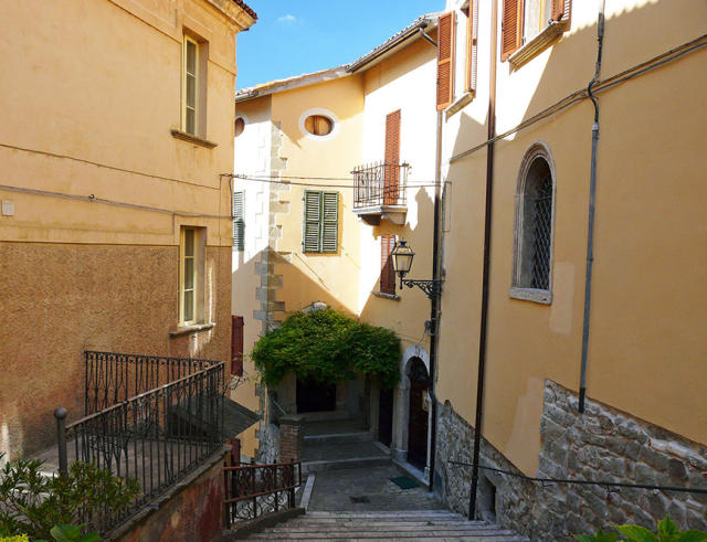 Pasaje en Arquata del Tronto