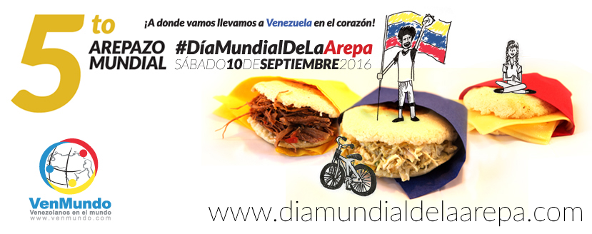 Venezolanos en el mundo celebran el #DíaMundialDeLaArepa