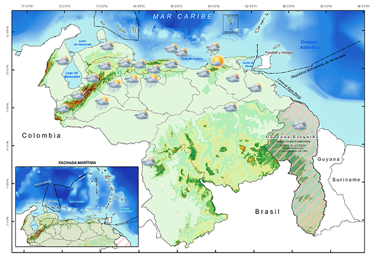 Se pronostica precipitaciones dispersas para este sábado