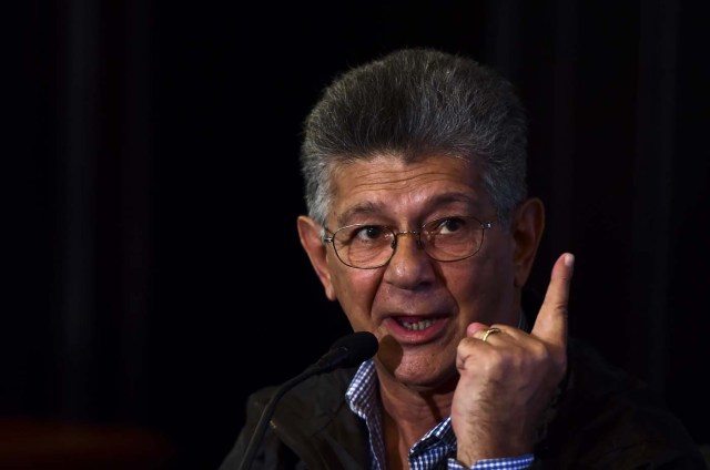 Henry Ramos Allup, presidente de la Asamblea Nacional (Foto Reuters)