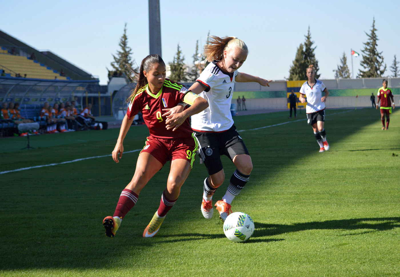 Guerreras Vinotinto caen dignamente en debut ante Alemania en Mundial Femenino Sub17