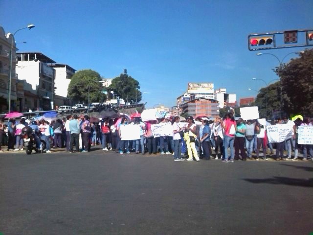 docentes petare protesta