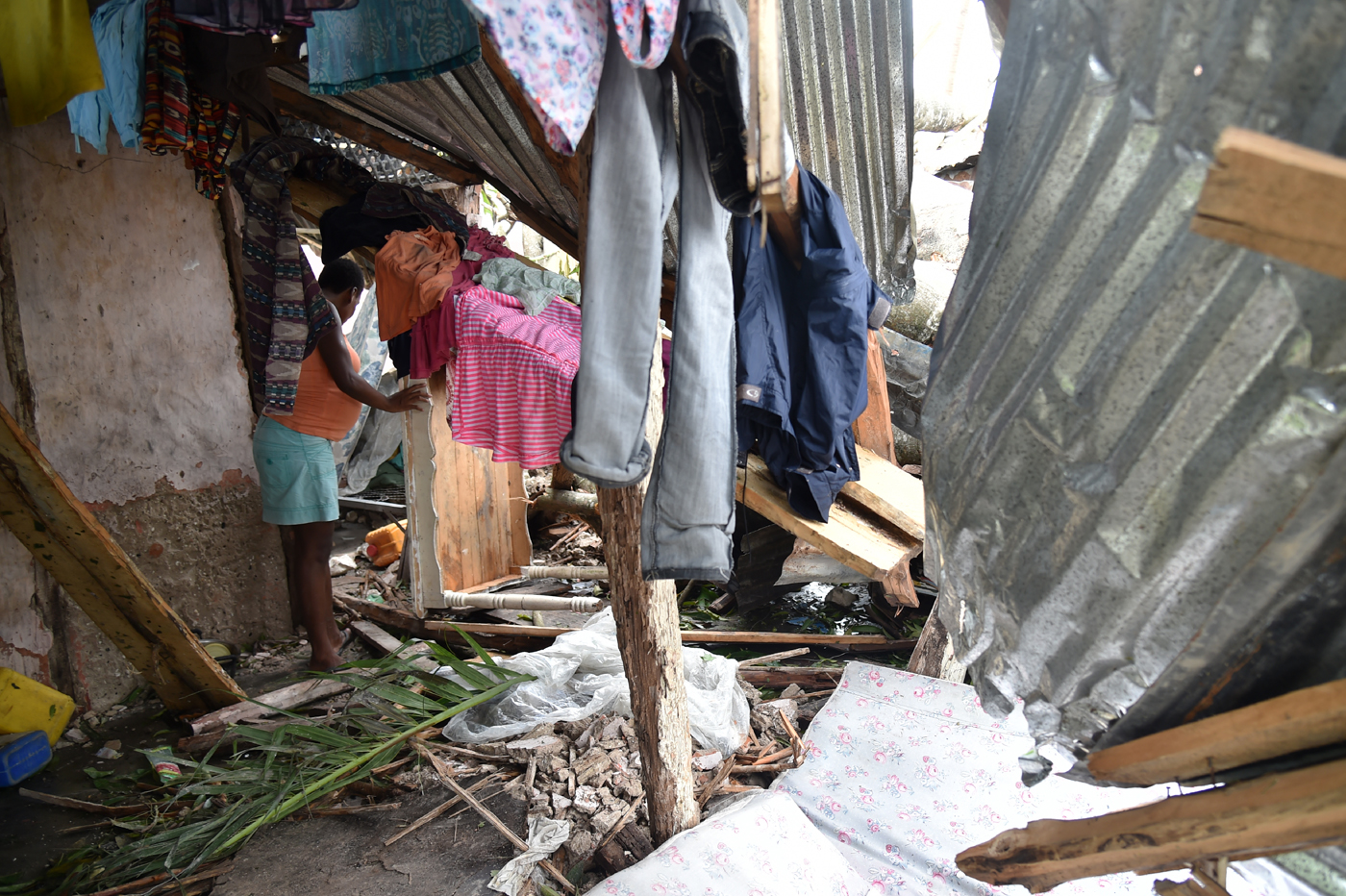 El poderoso Matthew arrasó con 80% de los edificios de Jeremie, al sur de Haití