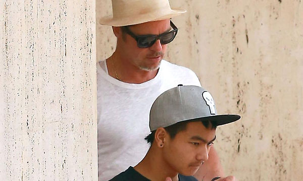 Brad Pitt se reúne por primera vez con sus hijos desde el anuncio de su divorcio