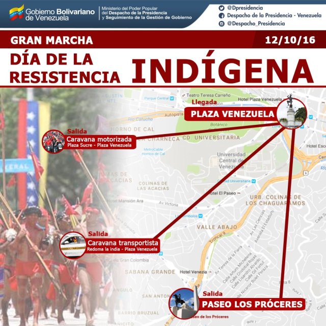 marcha dia de la raza