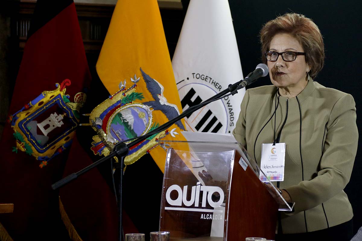 Helen Fernández: Unimos esfuerzos para hacer de Caracas una ciudad incluyente, equitativa y participativa