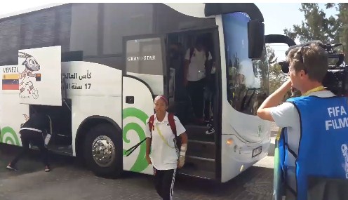 Las guerreras Vinotinto ya se encuentran en el Estadio King Abdullah II (Video)