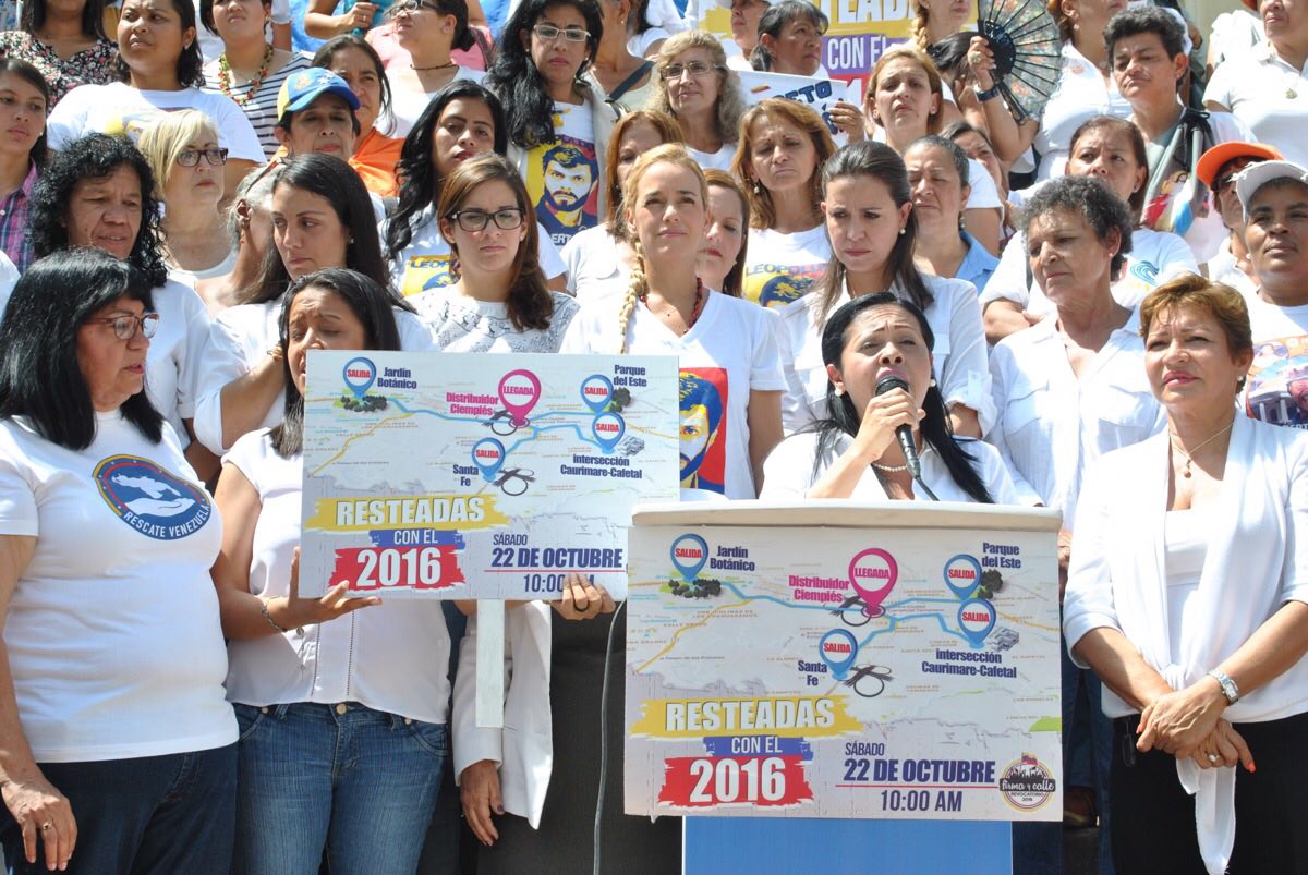 Lilian Tintori: Este #22Oct iremos a la autopista motivadas por la convicción de la libertad en 2016