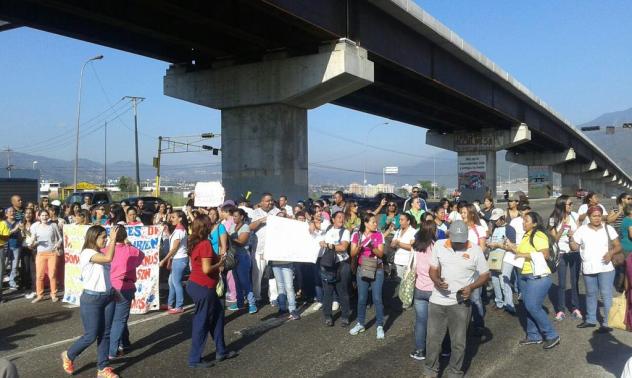 protesta GUARENAS GUATIRE