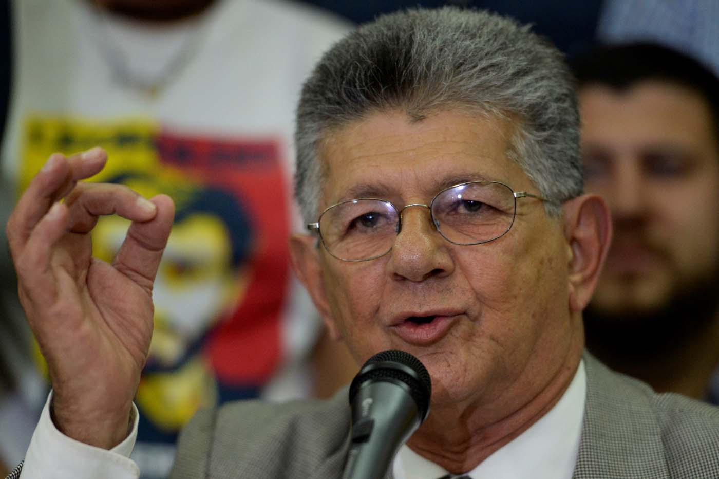 Ramos Allup: La afluencia de votantes ha sido totalmente espontánea #10Sep (video)