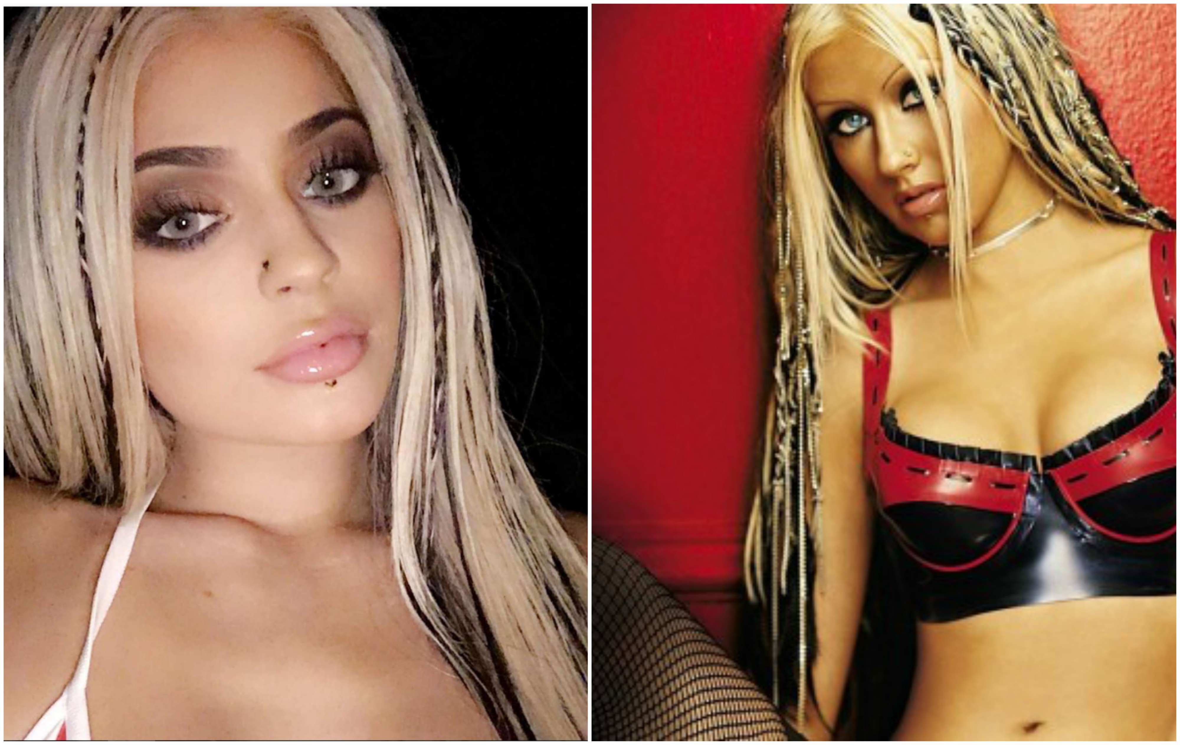 ¿Kylie Jenner disfrazada de Cristina Aguilera para celebrar Halloween?,  ¡Sí por favor! (FOTO)