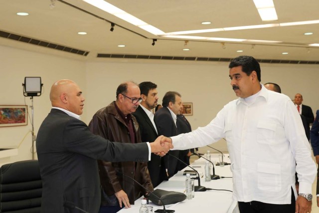 chuo torrealba y maduro dialogo