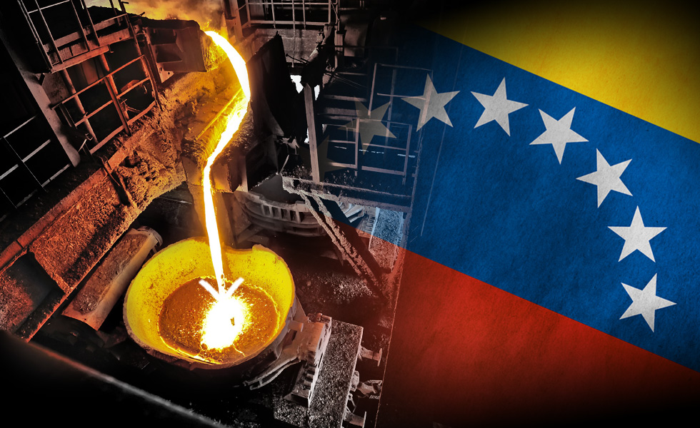Venezuela: Cae en 78% la producción de acero a octubre comparada con la de 2015