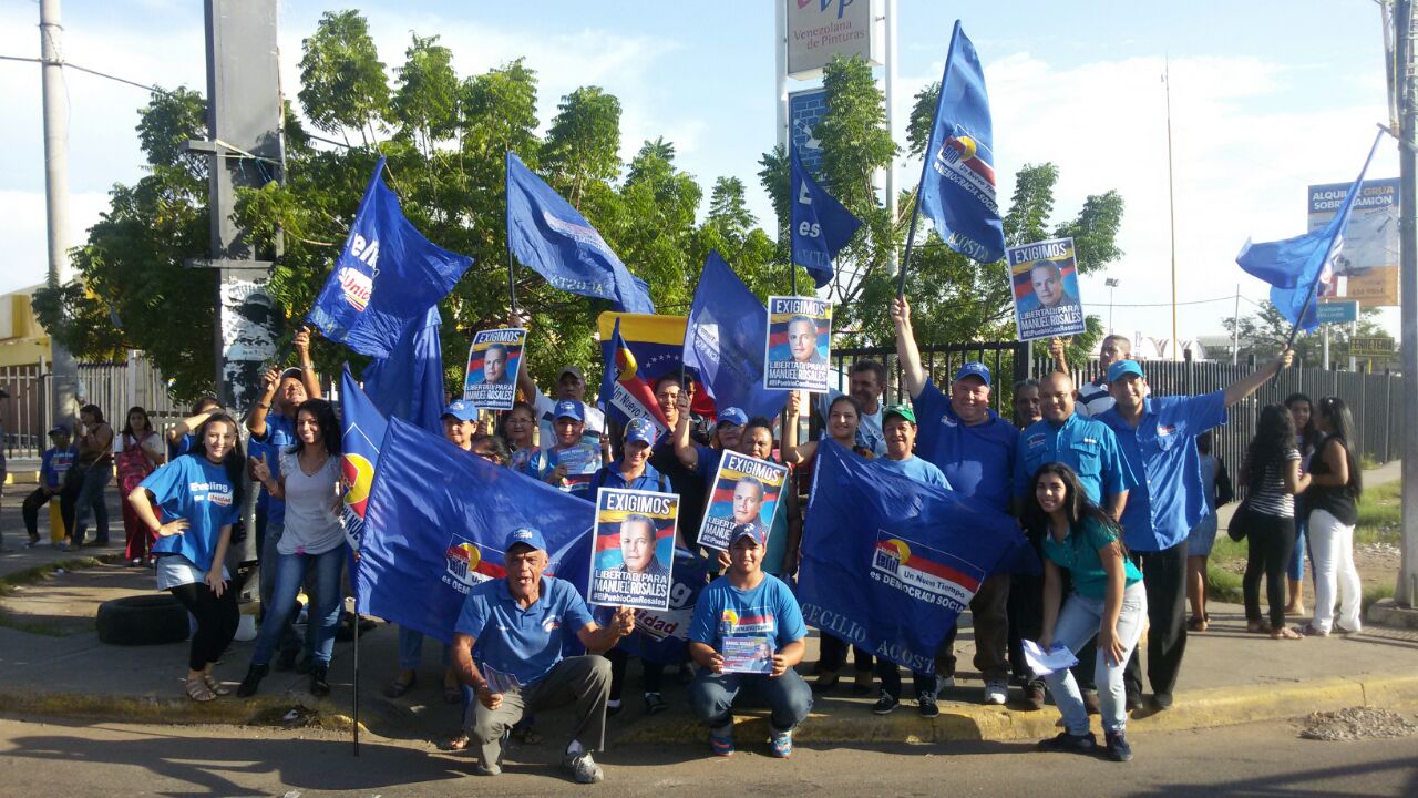 UNT: Zulianos toman las calles exigiendo  libertad plena de Manuel Rosales