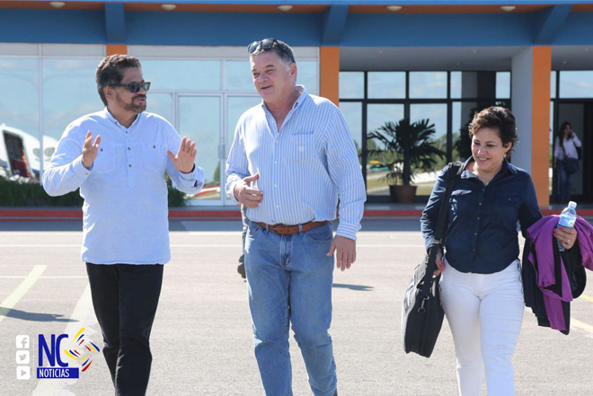 Jefes de las Farc llegaron a Bogotá para preparar la firma del nuevo acuerdo de paz (FOTOS)