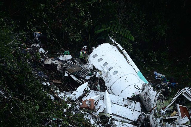 accidente avion Chapecoense colombia