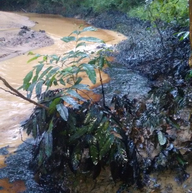 Derrame petrolero faja del Orinoco 2