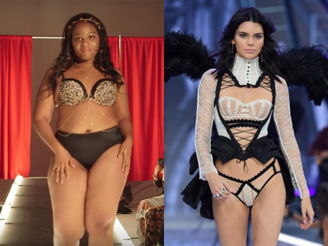 Mujeres no tan perfectas imitaron el desfile de Victoria’s Secret y el resultado causó furor (Fotos)