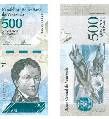 billetes 500