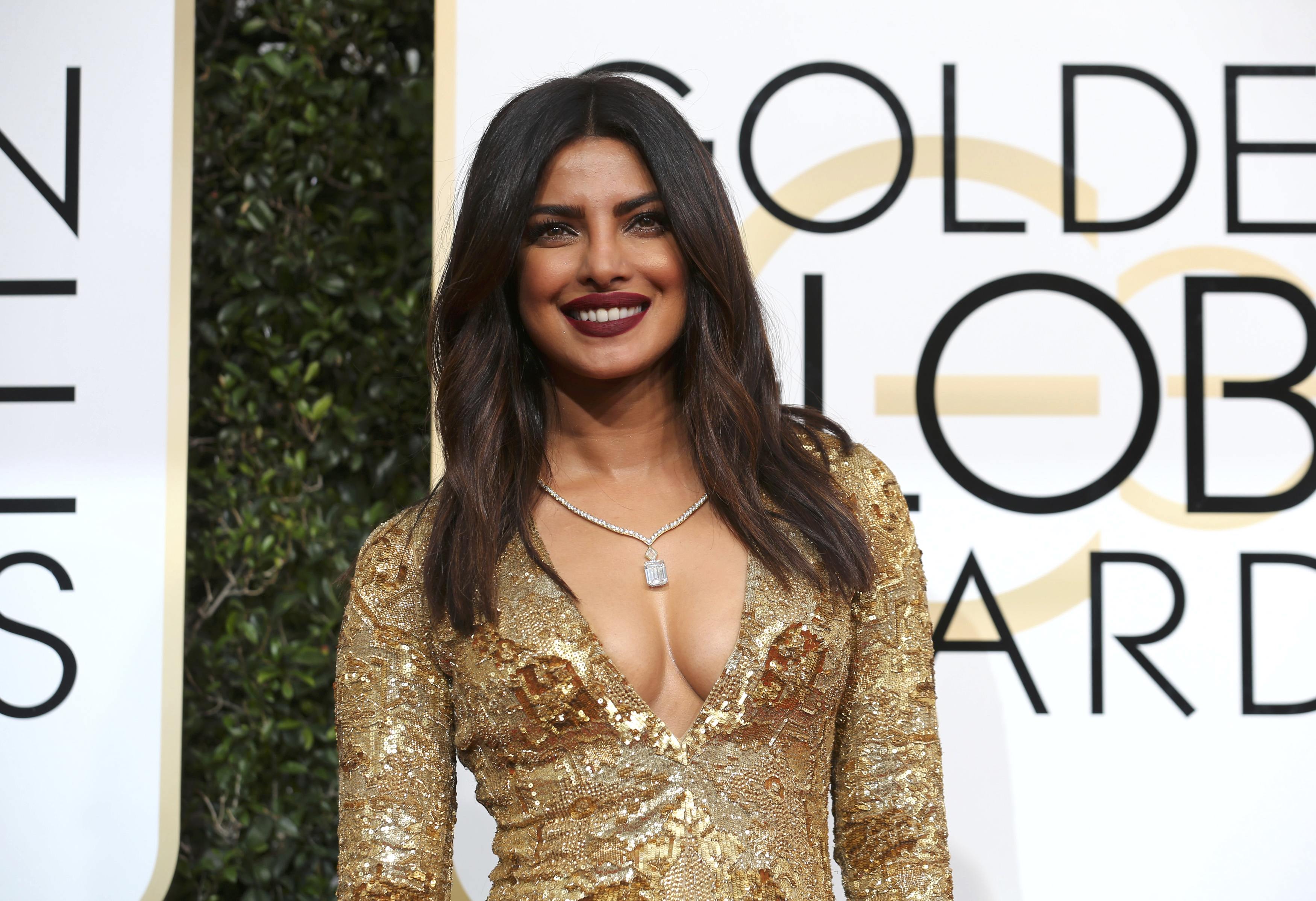 Grábate el nombre: Priyanka Chopra, la mujer más hermosa de los Globos de Oro (FOTO)