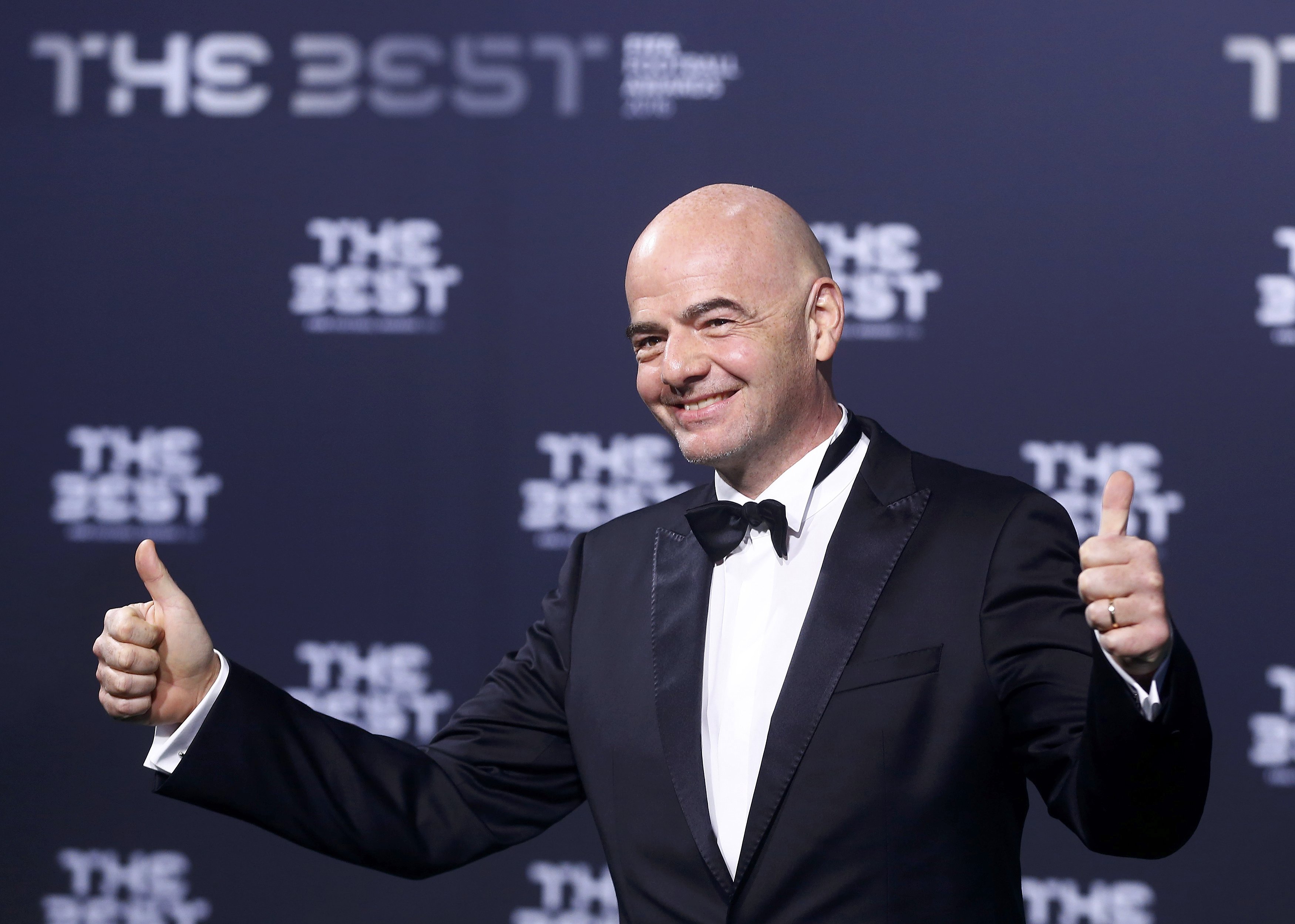 Infantino orgulloso de que “el fútbol haya vuelto a la FIFA” en su primer año