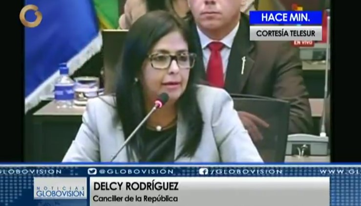 Delcy Rodríguez: Hay que repensar el modelo de unión de los países de la Unasur