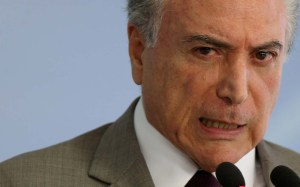 Fiscalía de Brasil acusa a Temer de intentar bloquear investigación Lava Jato