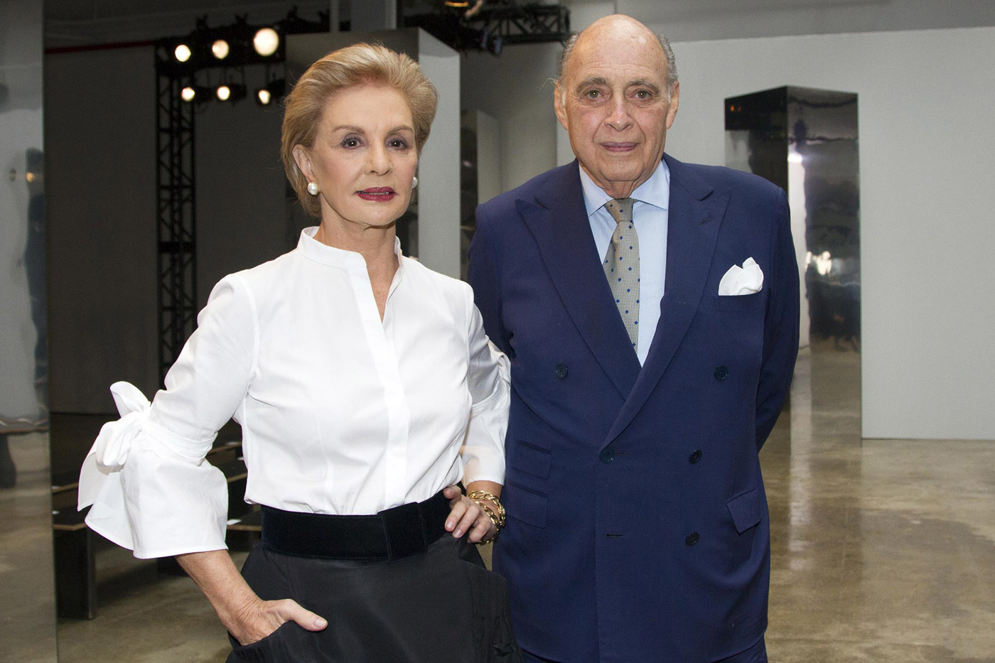 Carolina Herrera apuesta por la “serenidad en la belleza” en la Semana de la Moda de Nueva York