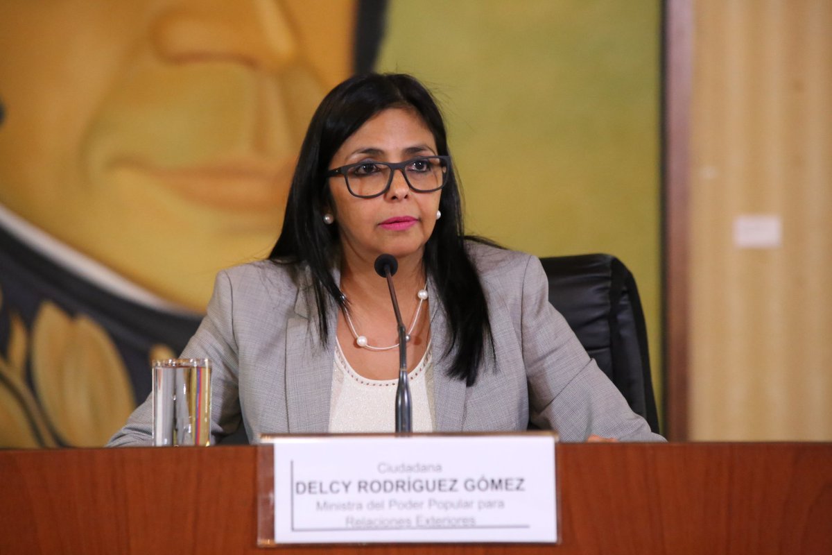 Delcy Rodríguez dice que Gobierno respeta DDHH ante preocupación de EEUU