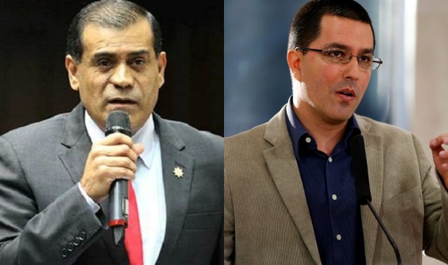 Gilberto Pinto y Jorge Arreaza