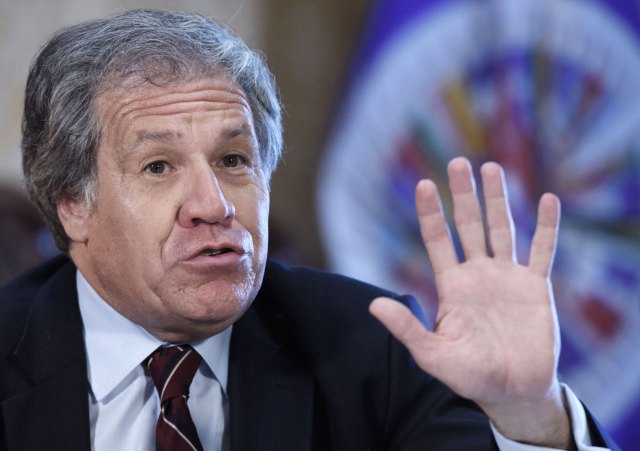 Luis Almagro, secretario general de la OEA (Foto Efe)