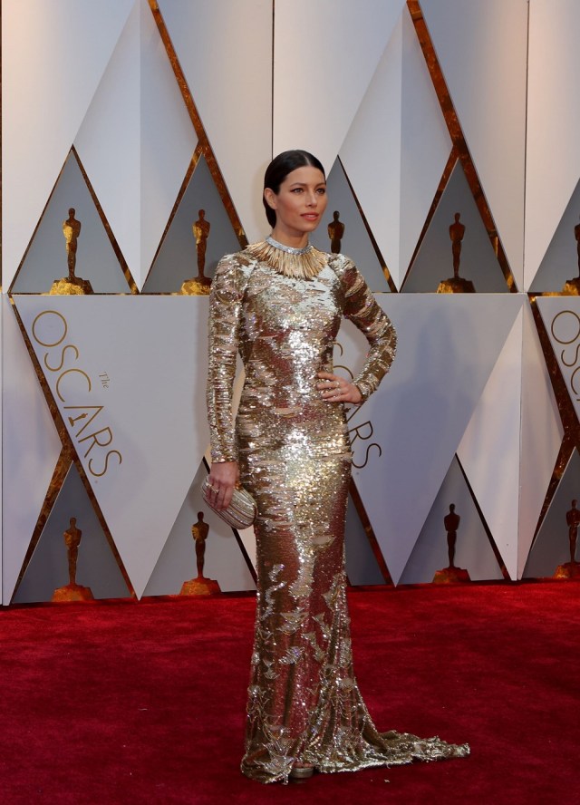 89th Academy Awards - Oscars Red Carpet Arrivals - Hollywood, California, U.S. - 26/02/17 - Actress Jessica Biel. REUTERS/Mike Blake