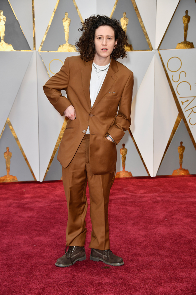 HOLLYWOOD, CA - FEBRUARY 26: Composer Mica Levi attends the 89th Annual Academy Awards at Hollywood & Highland Center on February 26, 2017 in Hollywood, California. Frazer Harrison/Getty Images/AFP