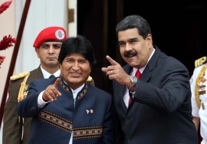 Evo calificó de “delito de lesa humanidad” el atentado contra Maduro
