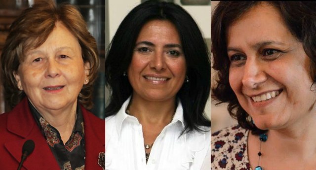 Foto: Mónica Jiménez, Yasemin Taksin y Sharazad Housman