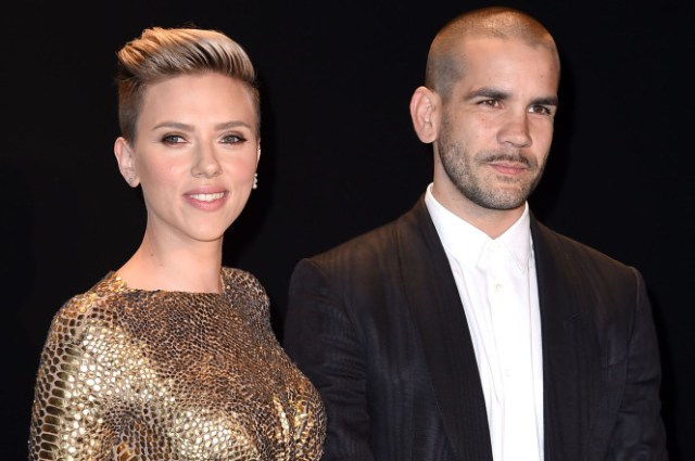 Scarlett Johansson and Romain Dauriac