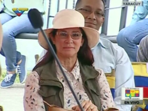 ¡Cuaiminator! La cara de Cilia Flores tras los piropos de las seguidoras de Maduro (Video)