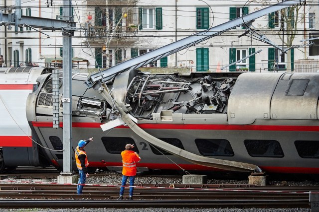 SWITZERLAND-ACCIDENT-RAIL