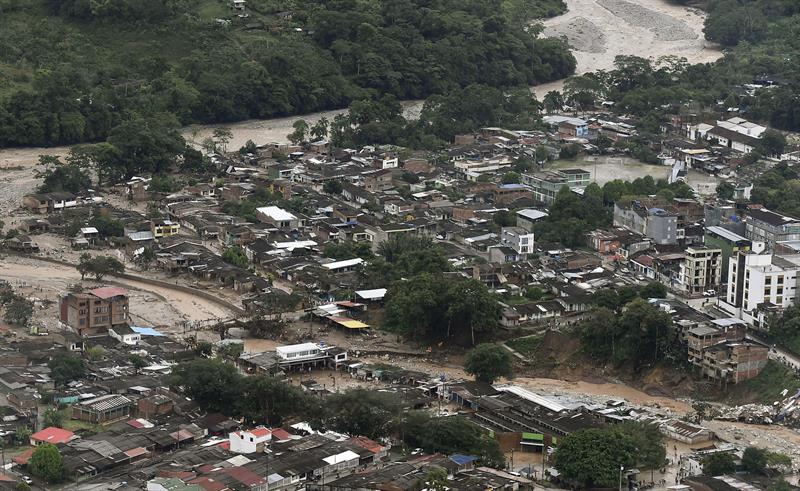 Colombia despliega 1.120 uniformados en la ciudad de Mocoa tras la avalancha