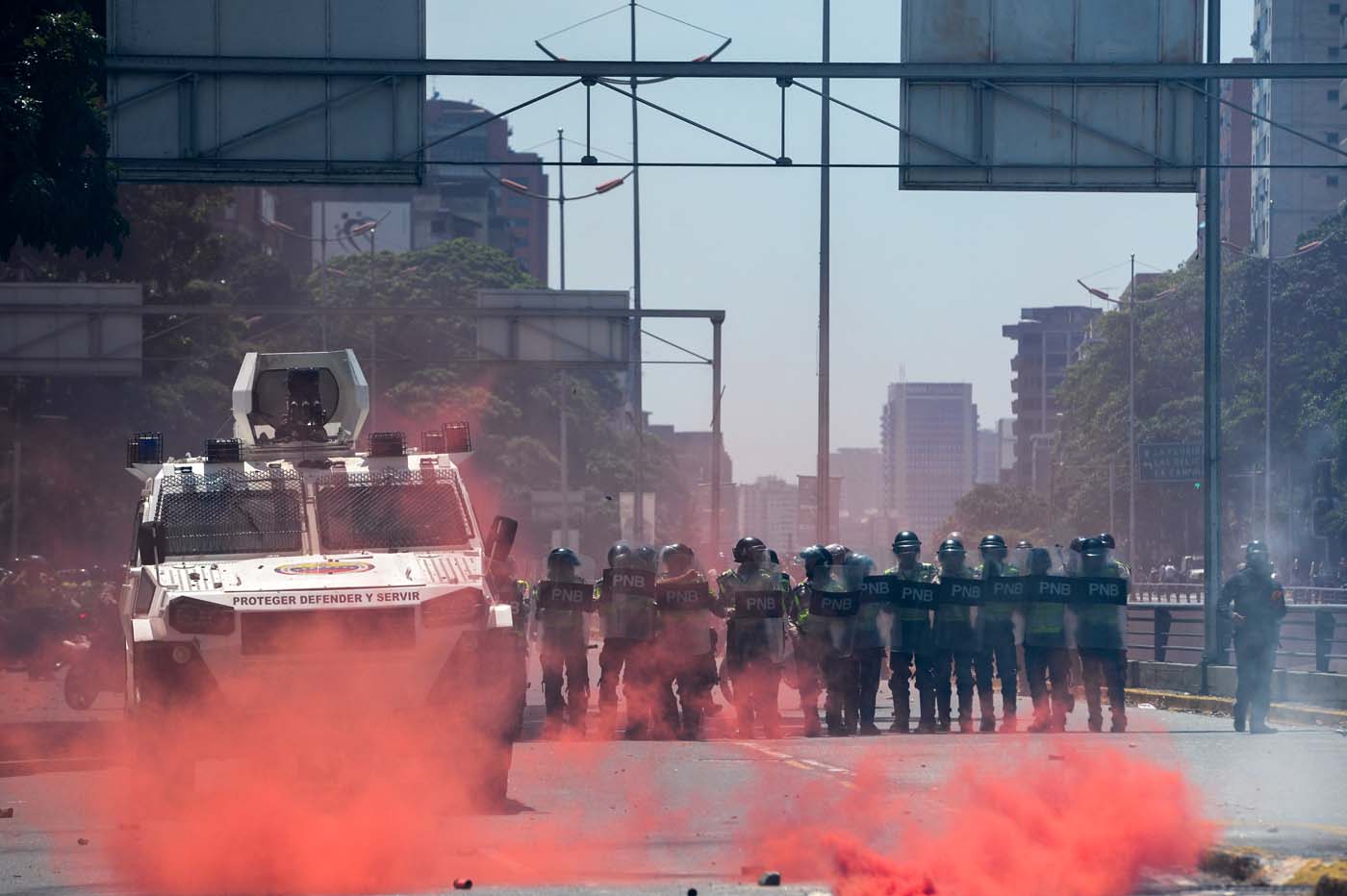 Amnistía Internacional instó a aclarar componentes del gas rojo