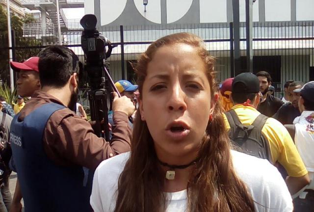 Rafaela Requesens, presidente del FCU-UCV / Foto Archivo