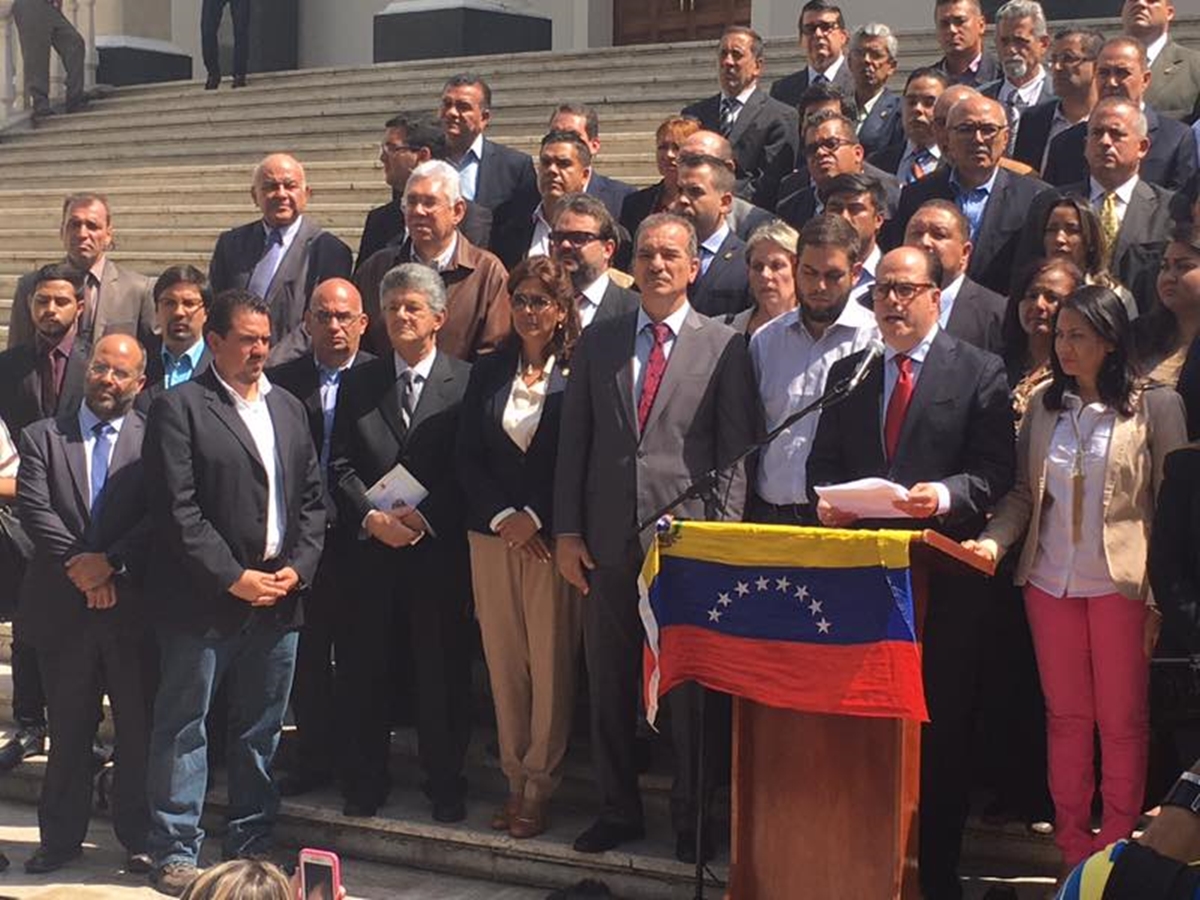 Asamblea Nacional llama a la reflexión la Fanb y pide que cese la represión en protestas (Comunicado)