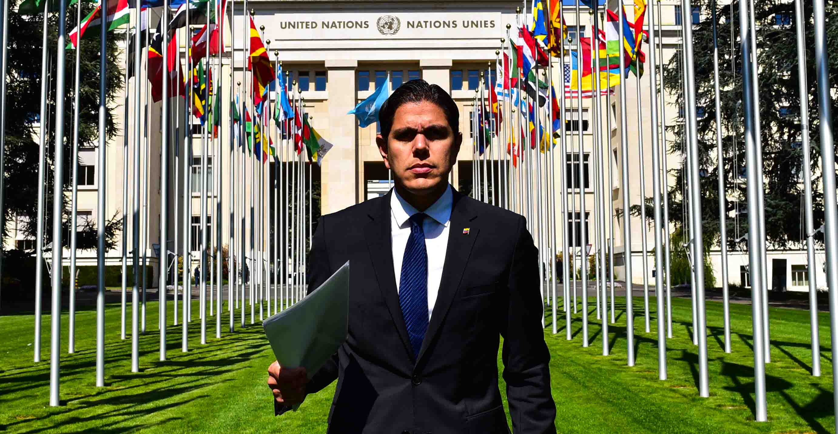 Lester Toledo denunció ante la ONU los últimas arbitrariedades del Gobierno de Maduro