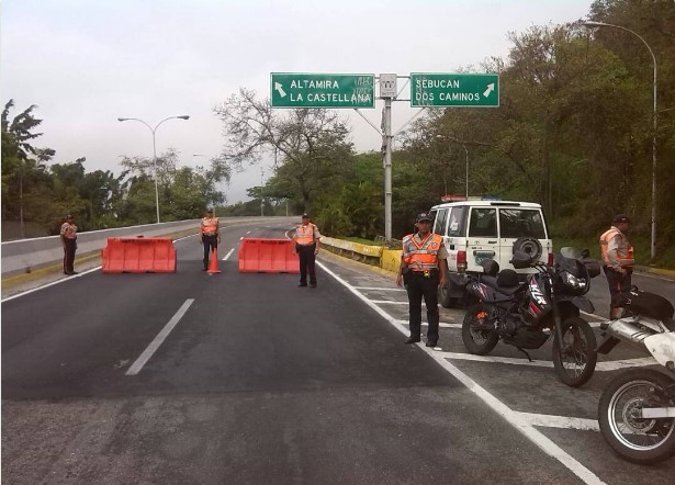 PNB cierra el paso en la Cota Mil #22A