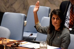 Estados Unidos pide a la ONU ver abusos de derechos humanos en Venezuela y dejar obsesión con Israel