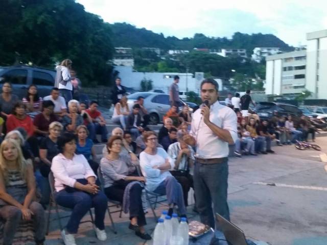 El concejal de Baruta, Luis Somaza (Foto: Prensa Luis Somaza)