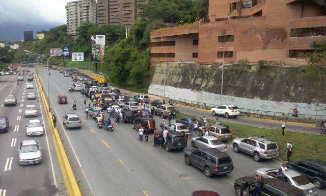 Caravana por la autopista